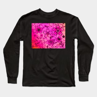 Cherry Blossoms Long Sleeve T-Shirt